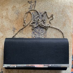 ZECA vintage crossbody bag clutch Black